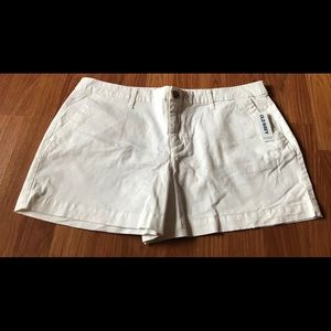 NEW Old Navy Casual Chino Shorts Women's Size 12
